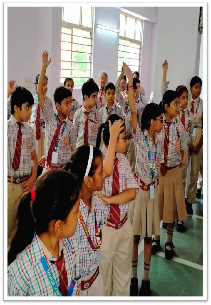 Mock Drill Fire Safety Avb Public School