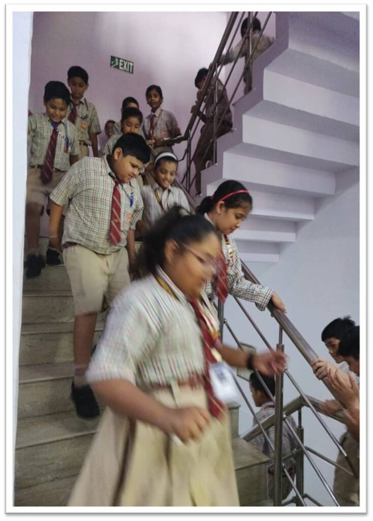 Mock Drill Fire Safety Avb Public School